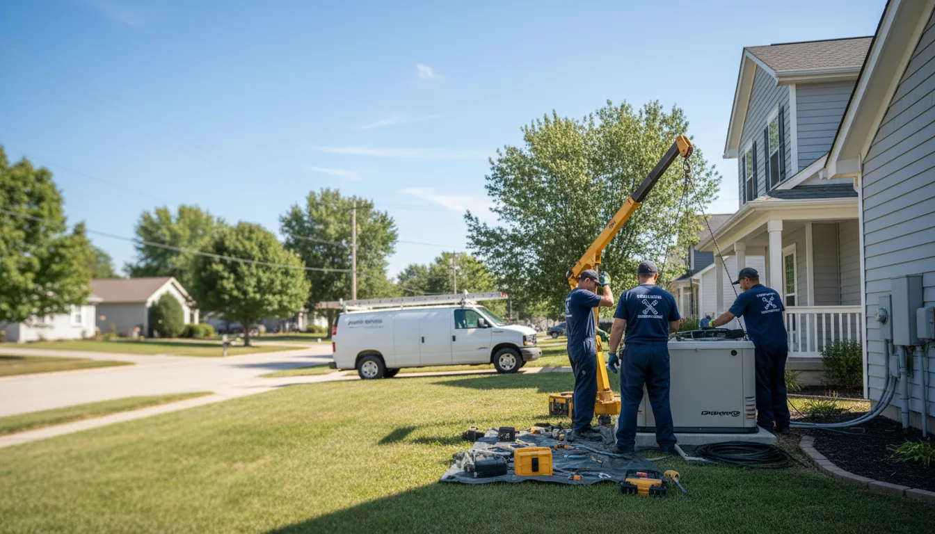 Generator Installation in Story, AR near me